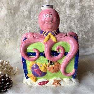 🔥Brand Name China Octopus Sea Cookie Jar